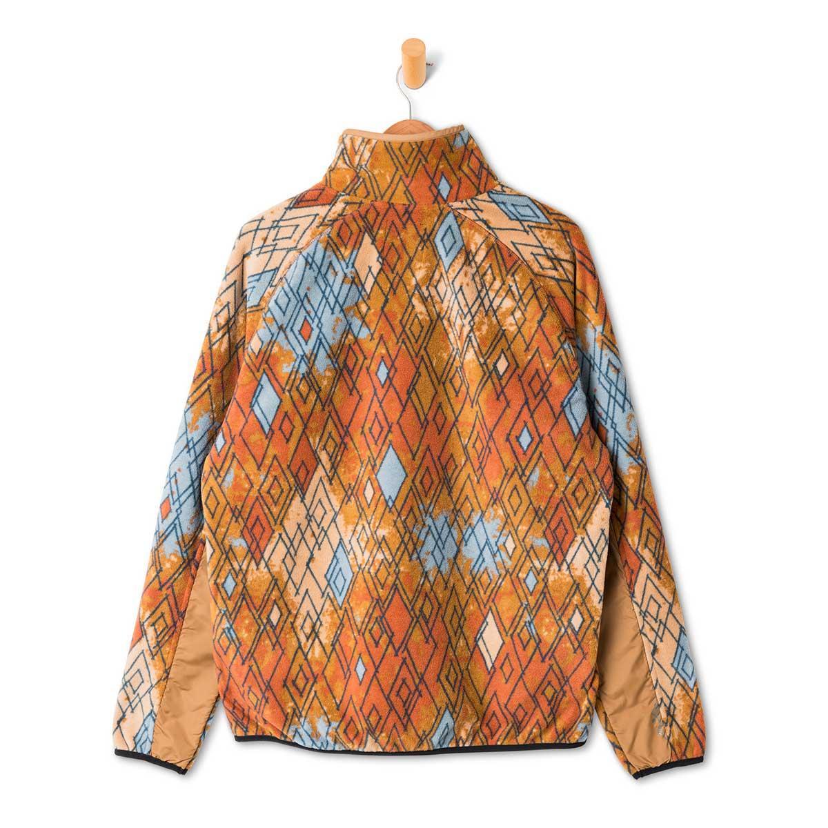 Kavu Teannaway Fleece Pullover Men's in Awhile Argyle